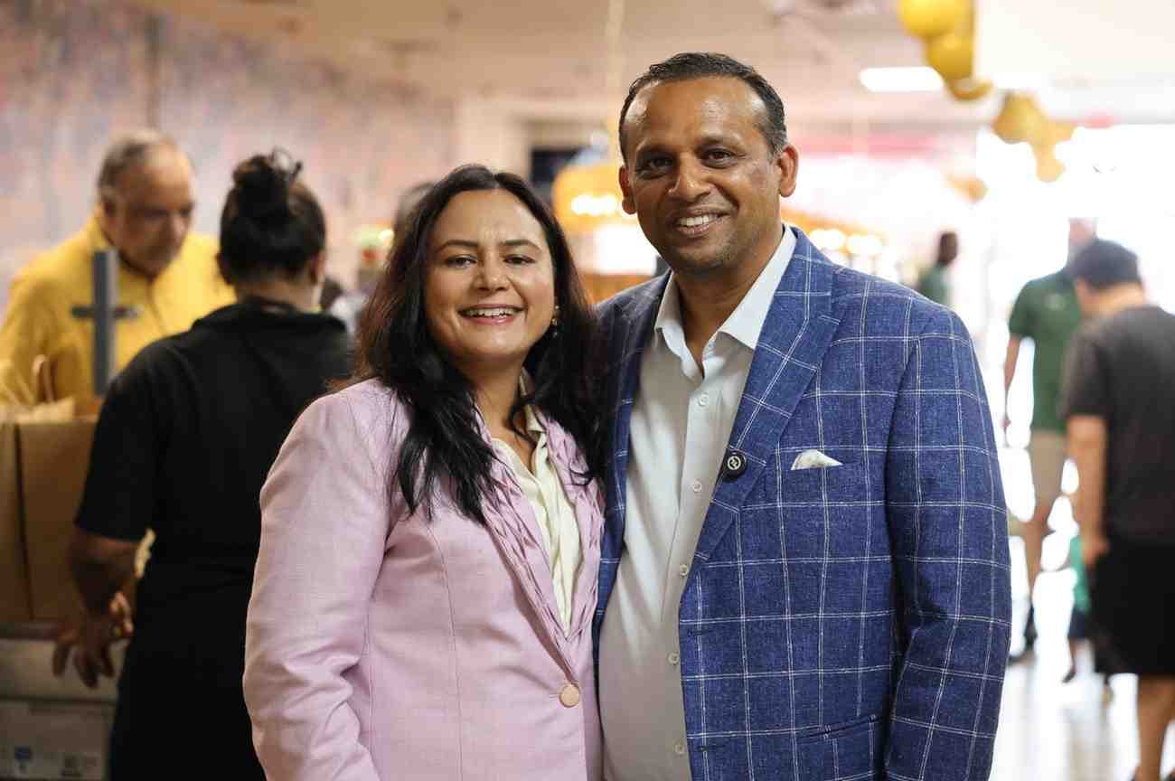 Open kitchen view showcasing chefs at work