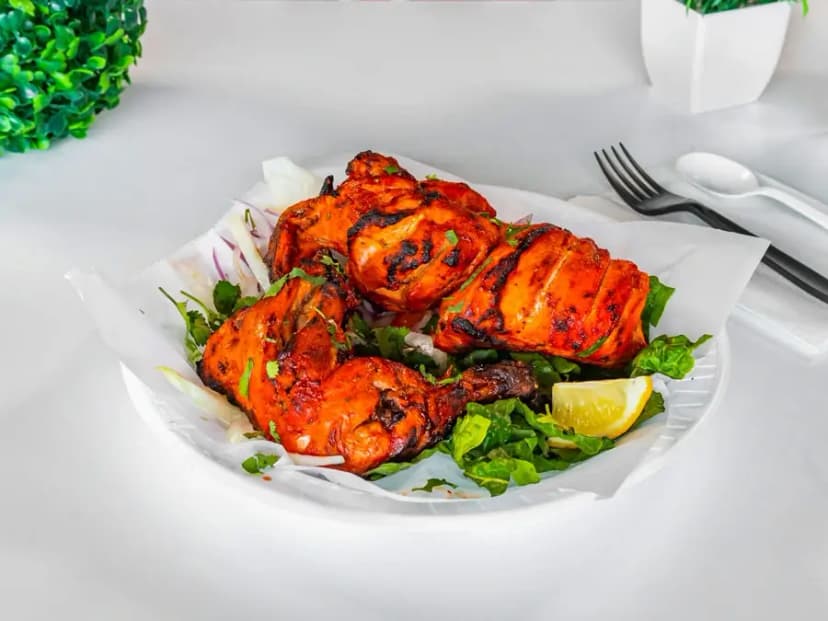 Fast casual dish showing Indian fusion cuisine