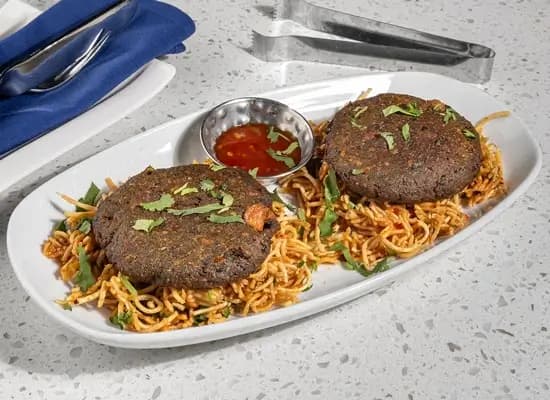 Elegant fine dining entree with sauce
