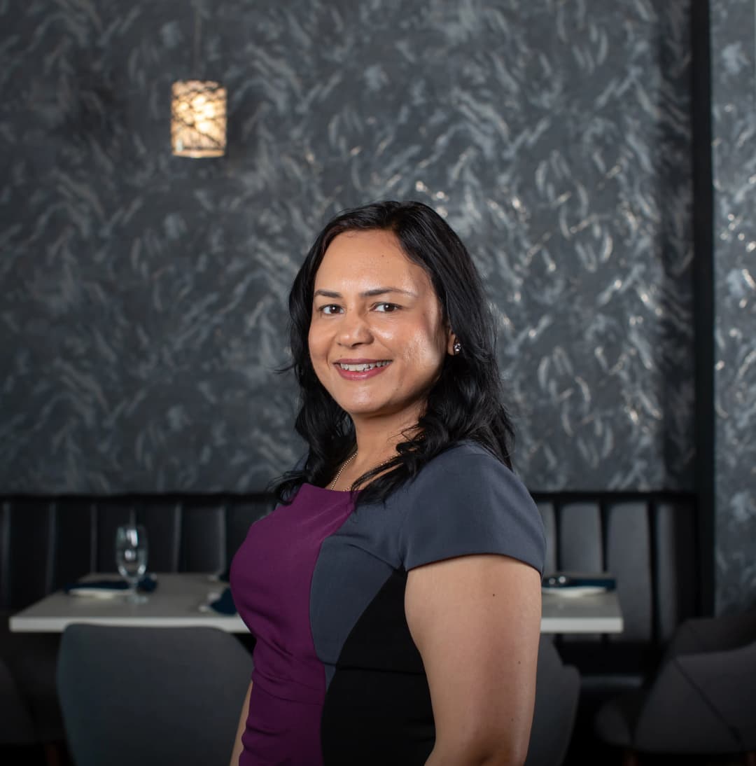 Portrait of Nora Jain, Co-Founder and President of Tabla